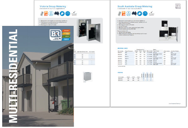 B&R Enclosures Multi Residential Metering Enclosures Brochure